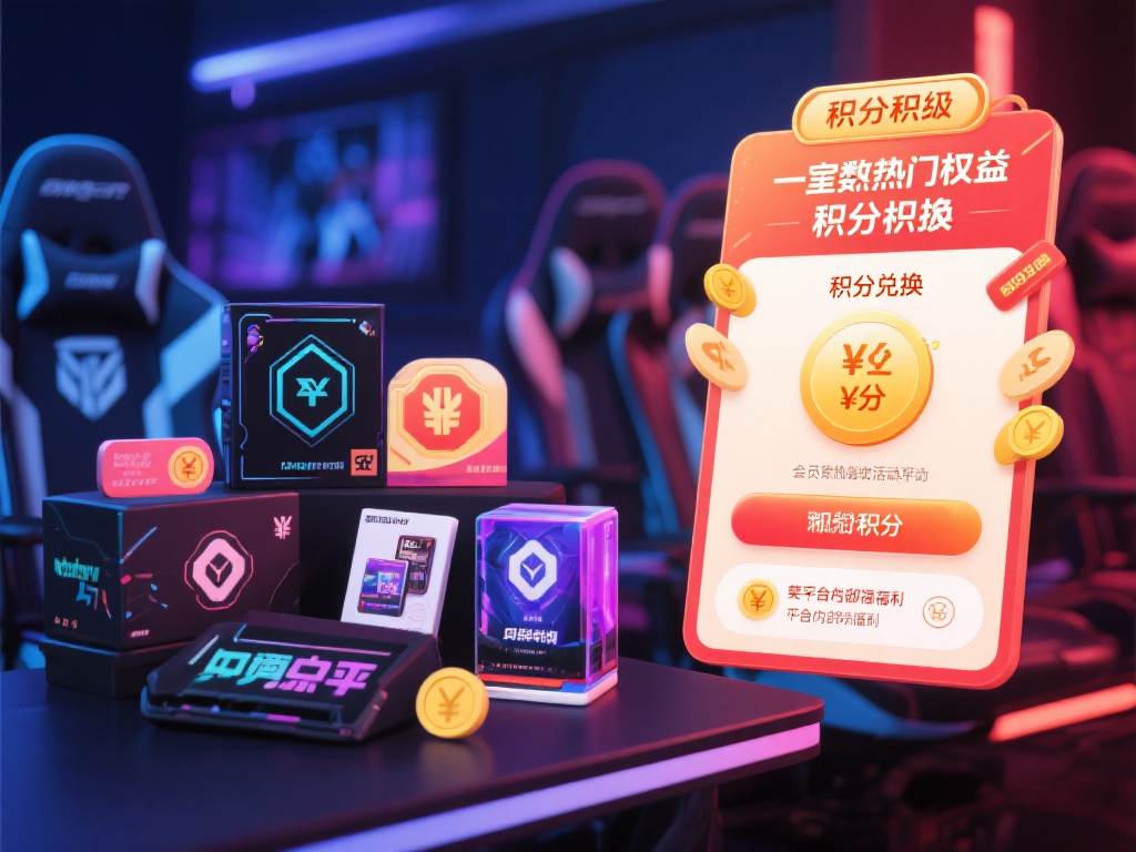 积分体系：轻松兑换实物好礼
另一项热门权益是积分