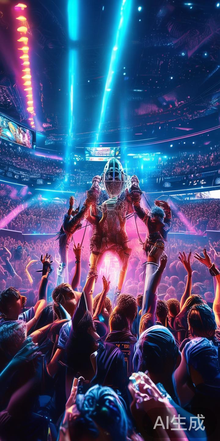 在2023年的“竞博荣耀电竞杯”中，一支新兴战队凭